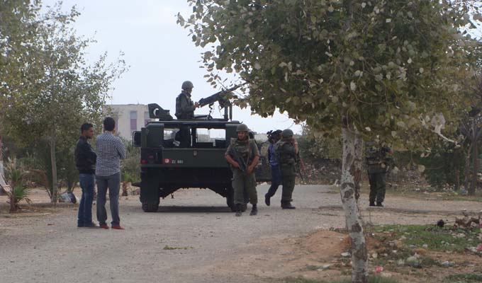 Terroristes encerclés à Oued Ellil - 23.10.2014 -(c) Almasdar.tn