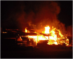 Incendie criminel au tribunal de Moknine