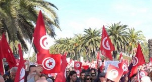 Manif du 20 mars 2012 à Tunis
