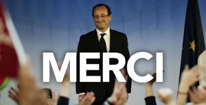 François Hollande, président de la République Française