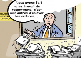 Ordures et corruption