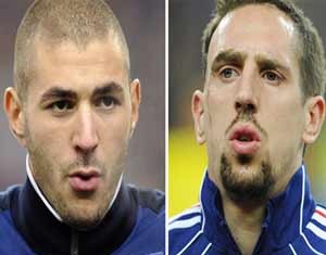 Ribery et Benzéma en correctionnelle