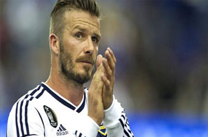 David Beckham va jouer son dernier match avec les Los Angeles Galaxy