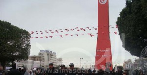 Tunisie – 14 janvier : Instantanés révolutionnaires sur l’Avenue Bourguiba