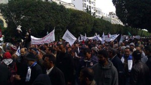 Manifestation à Tunis contre le sionisme et la normalisation avec Israël