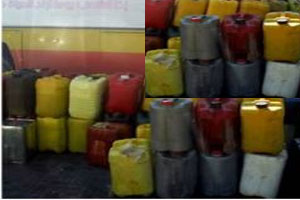 Tozeur: Saisie de 1600 litres de carburant de contrebande et de 30 tonnes de ciment