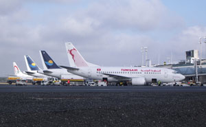 Tunisie: Un avion atterrit à l’aéroport de Monastir à cause de la grève générale