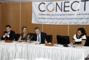 Ouverture du forum de la CONECT “Business et finances Tunisie 2013”