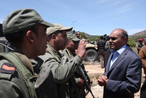 Moncef Marzouki à Jebel Chaambi