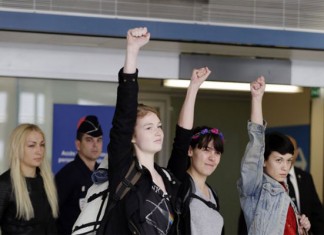 Conditions de détention «dégradantes» des Femen européennes: C’est faux: affirme le ministère des droits de l’homme