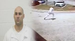 VIDEO :  Un détenu américain s’évade sous les yeux de ses gardiens !