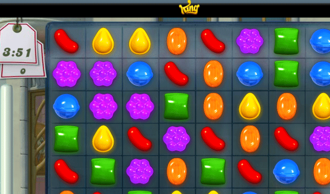 Le jeu Candy Crush fait désormais de vrais bonbons !