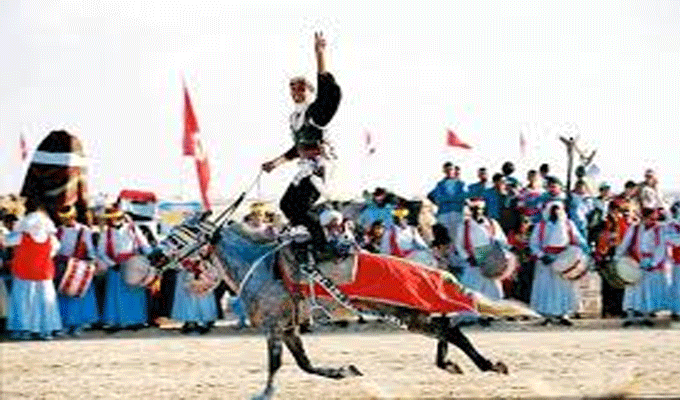 Clôture de la 49ème édition du festival international du Sahara de Douz