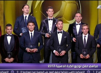 Ballon d’Or : L’équipe type des meilleurs joueurs de l’année 2013