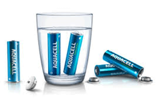 VIDEO : Des piles rechargeable à l’eau !