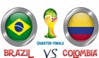 Mondial 2014-1/4 de finale-Brésil-Colombie: Liens streaming