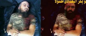 Une image montrant le cadavre d’Abou Bakr Al-Baghdadi, circule sur la toile