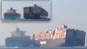 VIDÉO : Deux porte-conteneurs entrent en collision sur le canal de Suez