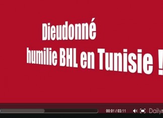 VIDEO: Dieudonné humilie Bernard Henry Levy en Tunisie