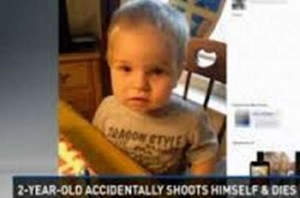 Etats-Unis : Un enfant de deux ans se tire une balle dans la poitrine