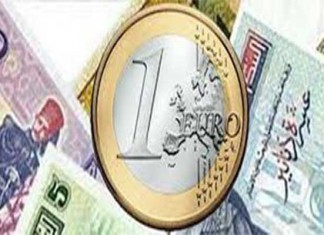 Taux de change du dinar tunisien : légère hausse face à l’euro, recul face au dollar