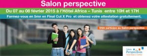 6ème édition du Salon Perspectives : Participation de l’Institut International du Numérique et de l’Audiovisuel IINA le 7 et 8 février