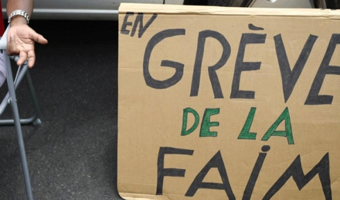 Tunisie: Sit-in des parents des jeunes grévistes de la faim de Gabès