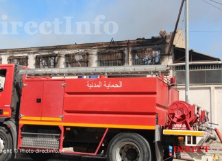 D’importants ravages suite à l’incendie de Moncef Bey (images)