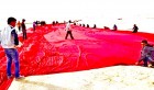 Tunisie – Tozeur: Célébration du plus grand drapeau du monde