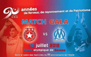 Match amical: L’ES Sahel battue par l’Olympique Marseille 5-1