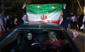 Nucléaire : Les Iraniens fêtent l’accord dans les rues de Téhéran