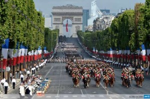 Défilé du 14 juillet : Les troupes françaises paradent sous haute surveillance