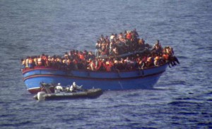 Scène d’horreur à bord d’un bateau de fortune en provenance de la Libye