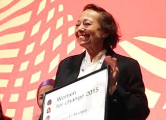 Tunisie: Khadija Madani sacrée «Women for change» à Deauville