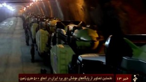VIDÉO : La Télévision iranienne montre des images d’une base souterraine secrète