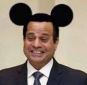 Egypte : 3 ans de prison pour une photo d’Al-Sissi!