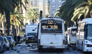 Attentat contre le bus de sécurité présidentielle: Le 13e corps est celui du terroriste