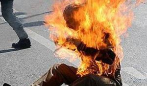 Un jeune homme Immolation d’un jeune à Sidi Bouzid