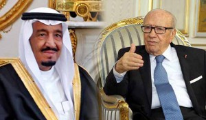 Tunisie: Entretiens Béji Caid Essebsi-Roi Salmane Ben Abdelaziz Al Saoud
