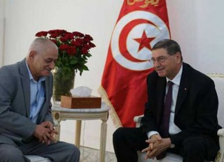 Tunisie: Réunion entre Habib Essid, Houcine Abassi et Wided Bouchamaoui