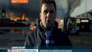 Une explosion retentit en plein direct (VIDÉO)