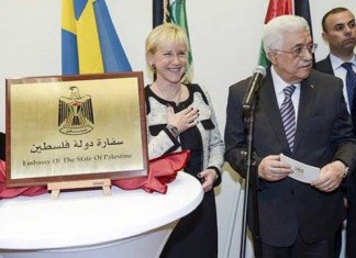 Inauguration de la première ambassade de Palestine en Suède