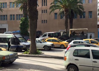 Déploiement en masse des unités de sécurité et de l’armée devant l’école Bouebdelli à l’avenue Mohamed V !