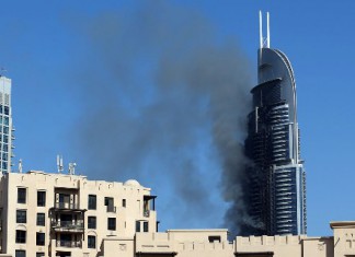 Au moins 16 blessés après un spectaculaire incendie dans un hôtel de Dubaï