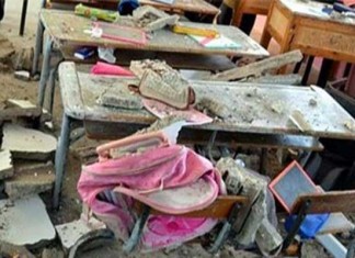 Tunisie – Sidi Bouzid: Effondrement d’une partie du plafond d’une salle de classe