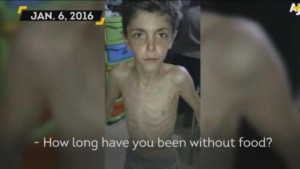Des enfants syriens lancent un cri de détresse : Donnez nous à mangez  (VIDÉO)