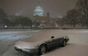 Washington paralysée à cause de la tempête «Snowzilla»
