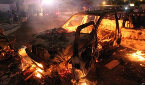 Tunisie : Un agent de la protection civile découvre sa voiture incendiée