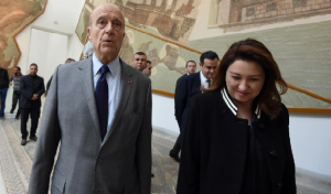 En visite en Tunisie, Alain Juppé s’est rendu au Musée du Bardo
