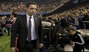 Coupe du Roi – Valence: Gary Neville ne compte pas quitter la barre technique